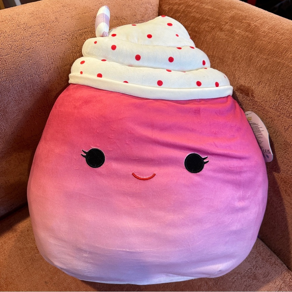 Squishmallows 16 in Cinnamon the Milkshake